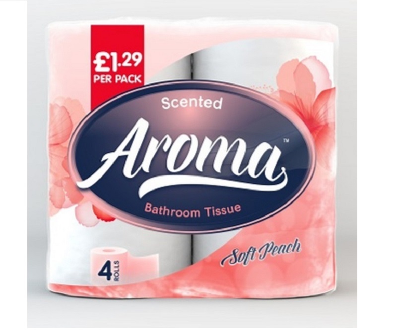 Aroma Toilet rolls Pink